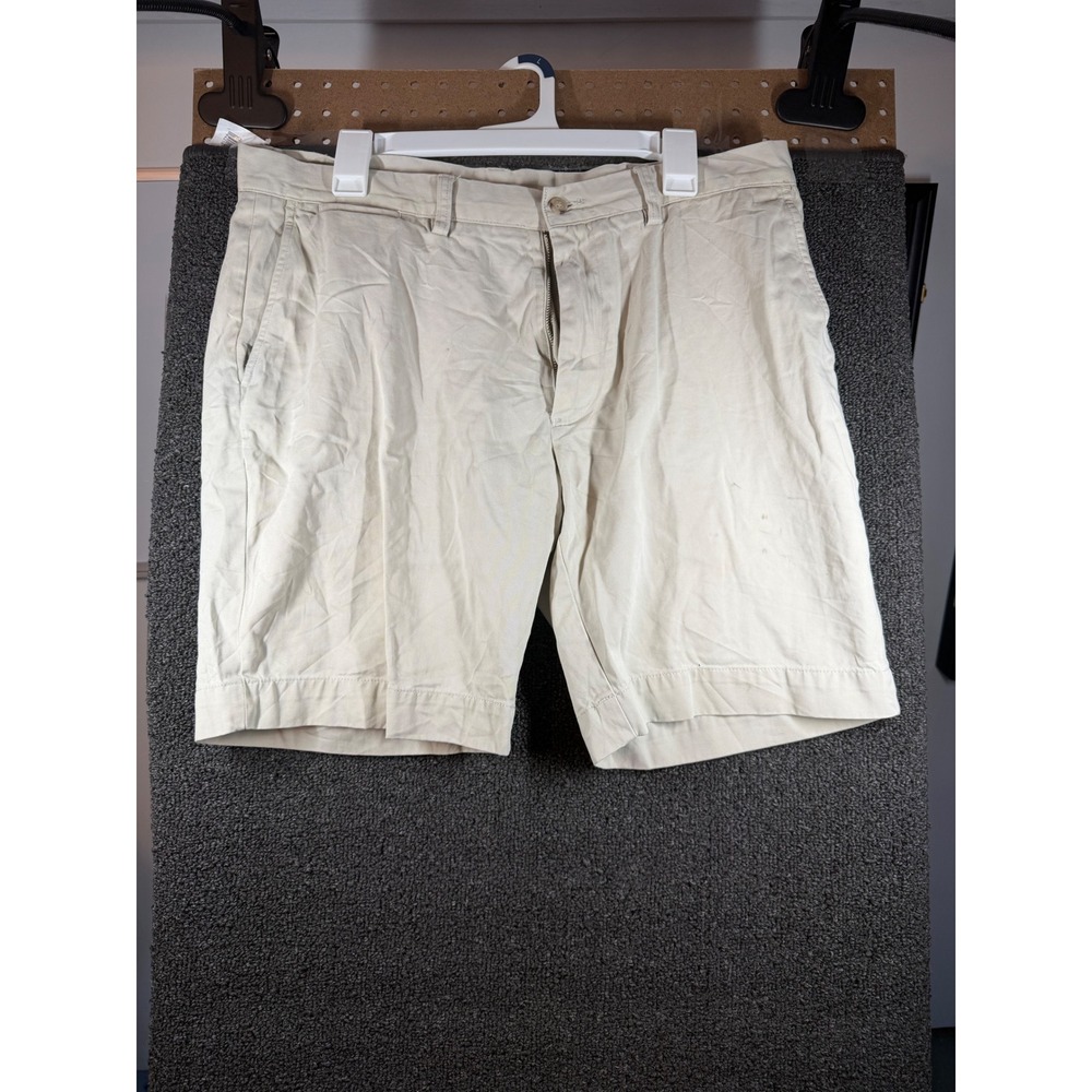 Polo Ralph Lauren Chino Shorts Mens 35 Tan Classic Fit 9 Inch Cotton Twill